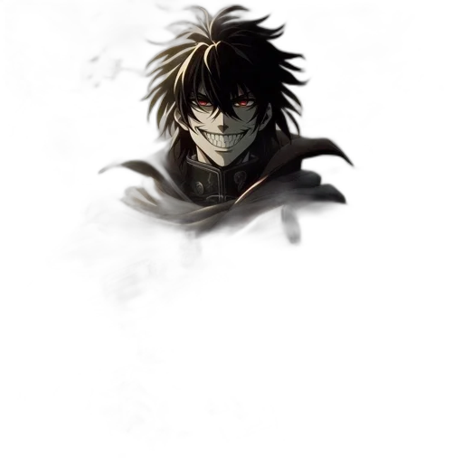 mask, creature, face, dragon, concept art, comic book art, fantasy art, anime transparent PNG cut-out