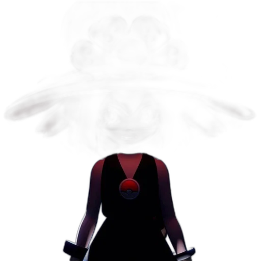 mask, staff, robot, jacket, concept art, 3d render, pixel art, comic book art transparent PNG cut-out