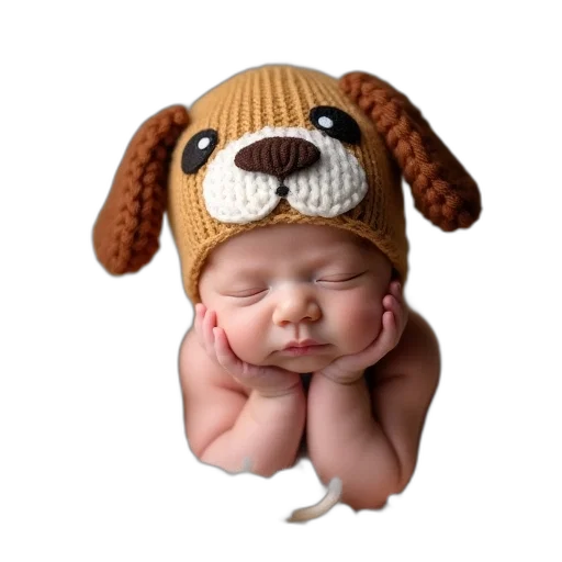 animal, hat, face, staff transparent PNG cut-out