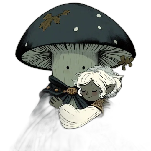hat, crown, mask, creature, concept art, fantasy art, watercolor, pixel art transparent PNG cut-out