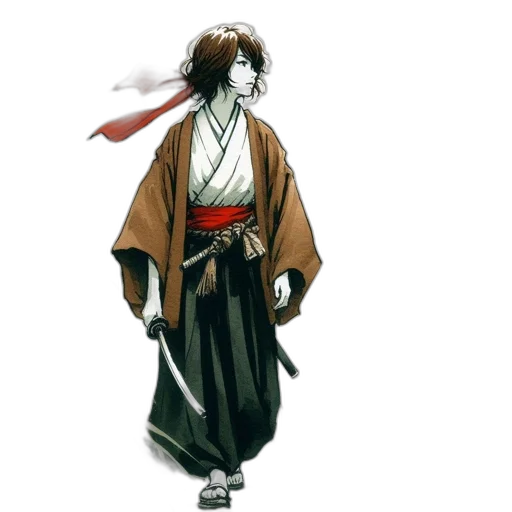 staff, concept art, pixel art, anime, fantasy art, red, monochrome, dark transparent PNG cut-out