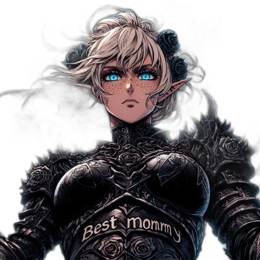 sword, weapon, crown, face, fantasy art, concept art, comic book art, anime transparent PNG cut-out