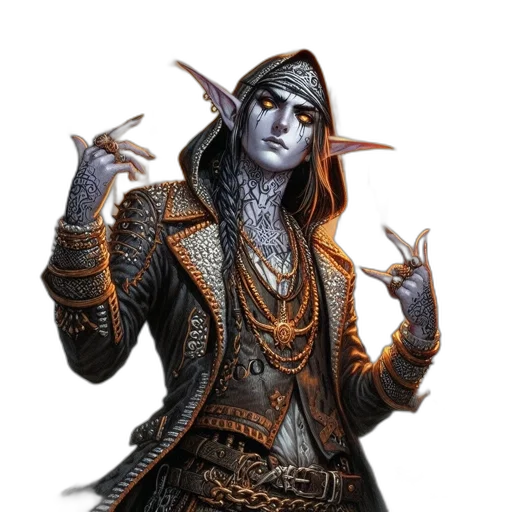 staff, jacket, jewelry, fantasy art, concept art, pixel art, photorealistic, blue transparent PNG cut-out