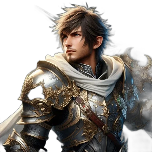 sword, weapon, dragon, fantasy art, concept art, photorealistic, 3d render, golden transparent PNG cut-out