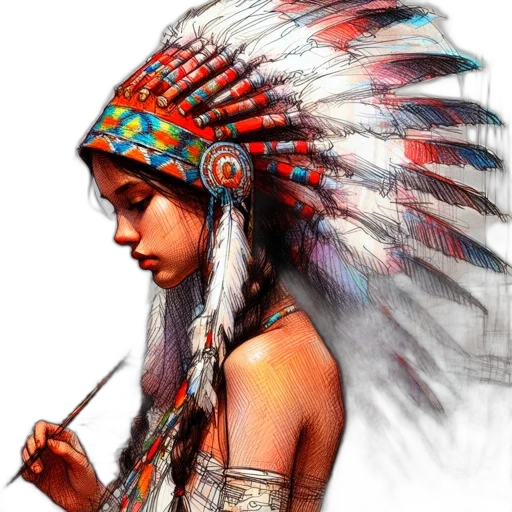 jewelry, staff, weapon, hat, fantasy art, photorealistic, concept art, oil painting transparent PNG cut-out