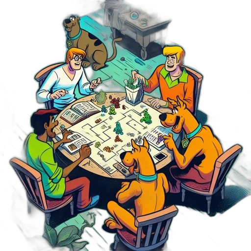 furniture, staff, concept art, comic book art, cartoon, inside, dimly, lit transparent PNG cut-out