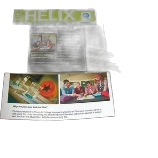 person, holding, magazine, called, helix transparent PNG cut-out