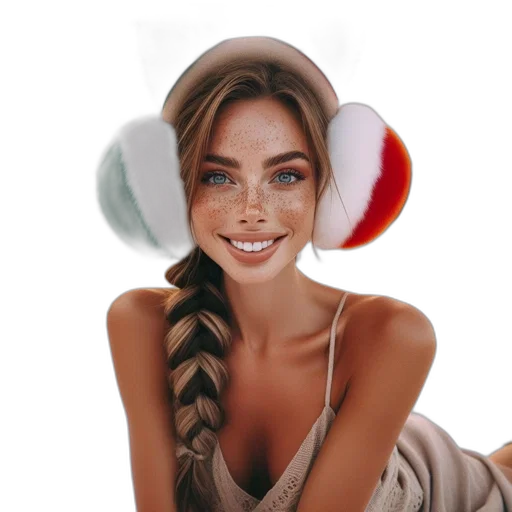 hat, face, mask, crown, photorealistic, anime, fantasy art, oil painting transparent PNG cut-out