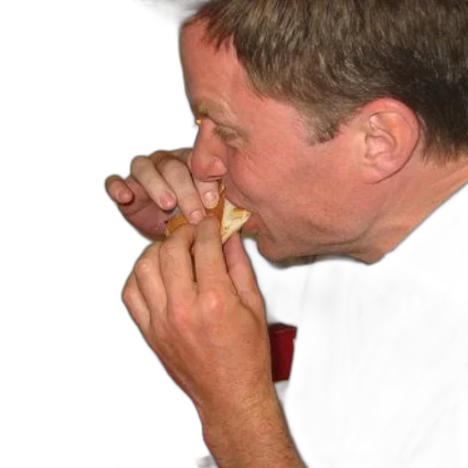 food, face, staff, creature, man, eating, sandwich, restaurant transparent PNG cut-out
