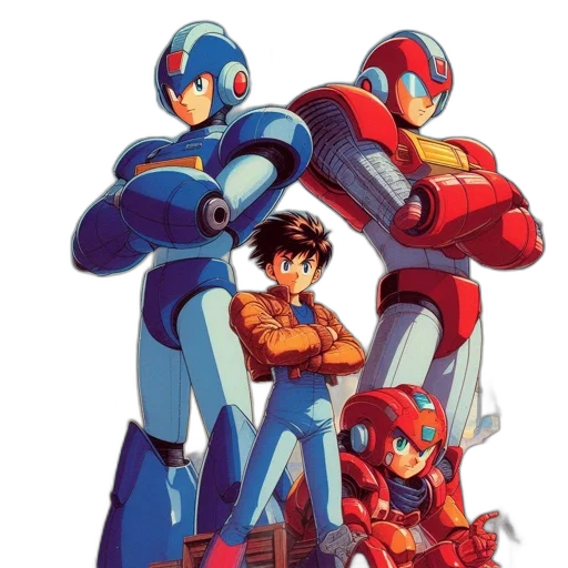 robot, concept art, comic book art, pixel art, anime, outer space, fire, blue transparent PNG cut-out