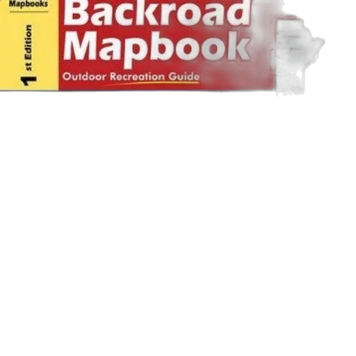 3d render, image, cover, backroad, mapbook, outdoor, recreation, guide transparent PNG cut-out