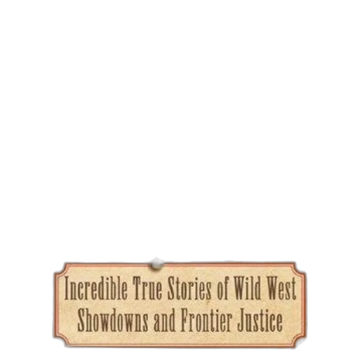 shoes, cover, famous, sheriffs, western, outlaws, incredible, true transparent PNG cut-out