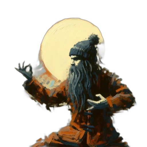 creature, staff, concept art, fantasy art, pixel art, 3d render, abstract, landscape transparent PNG cut-out