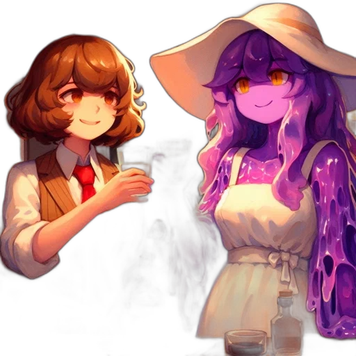 pixel art, concept art, watercolor, anime, fire, pastel, colorful, dark transparent PNG cut-out