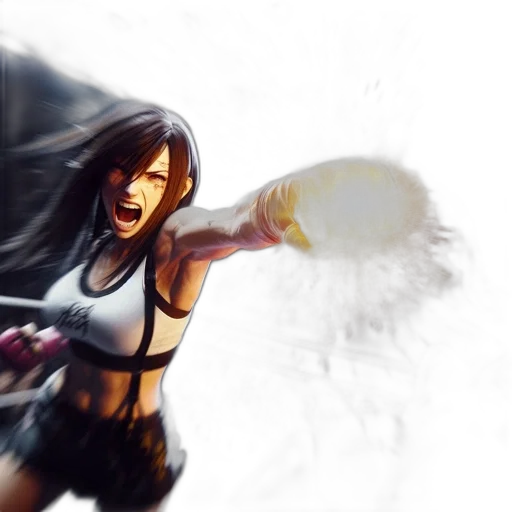 weapon, comic book art, concept art, fantasy art, anime, inside, stadium, female transparent PNG cut-out