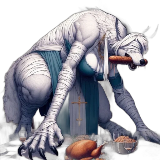 creature, food, animal, dragon, concept art, fantasy art, watercolor, comic book art transparent PNG cut-out