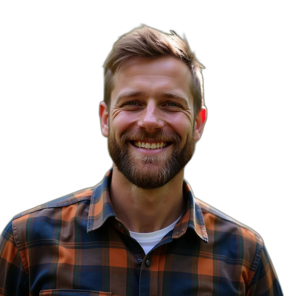 staff, jacket, face, crown, man, short, hair, beard transparent PNG cut-out