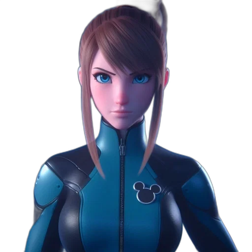 jacket, face, staff, robot, 3d render, concept art, anime, fantasy art transparent PNG cut-out