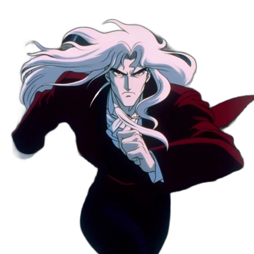 jacket, mask, sword, hair, concept art, vaporwave, anime, comic book art transparent PNG cut-out