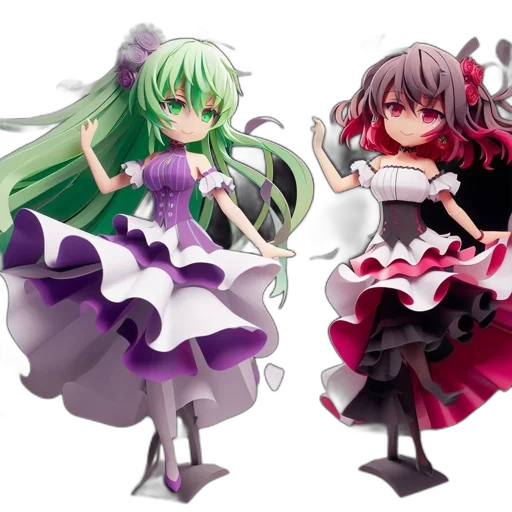 concept art, 3d render, pixel art, anime, green, monochrome, two, animated transparent PNG cut-out