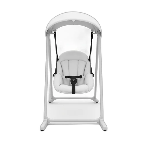furniture, robot, 3d render, white, baby, swing, seat, backrest transparent PNG cut-out