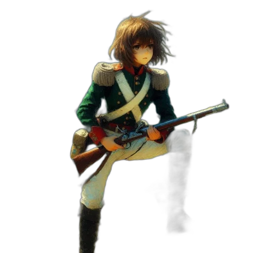 weapon, sword, jacket, staff, concept art, fantasy art, pixel art, 3d render transparent PNG cut-out