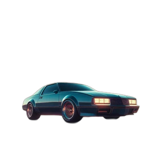 car, weapon, robot, animal, 3d render, concept art, vaporwave, photorealistic transparent PNG cut-out