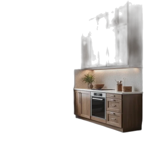 furniture, 3d render, photorealistic, concept art transparent PNG cut-out