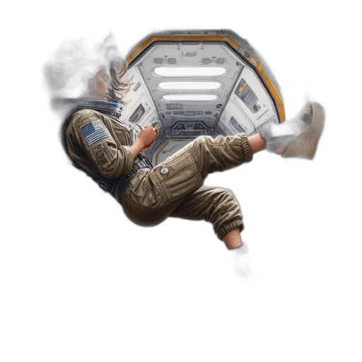 jacket, robot, face, furniture, concept art, pixel art, fantasy art, photorealistic transparent PNG cut-out