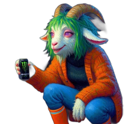 creature, dragon, animal, jacket, pixel art, concept art, fantasy art, vaporwave transparent PNG cut-out