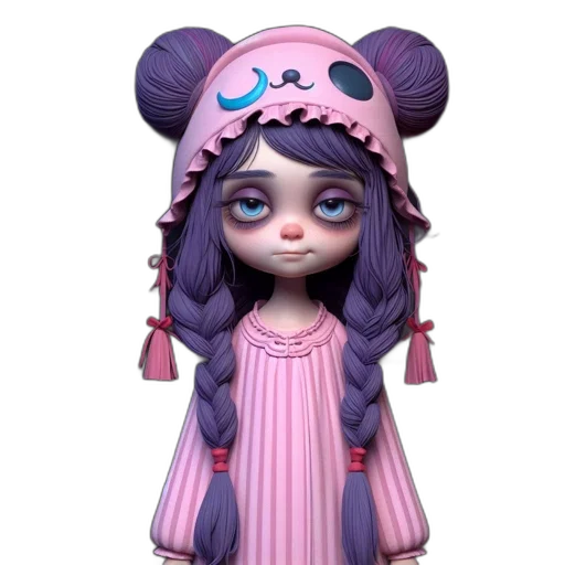 creature, 3d render, concept art, cartoon, fantasy art, pastel, 3d-rendered, character transparent PNG cut-out