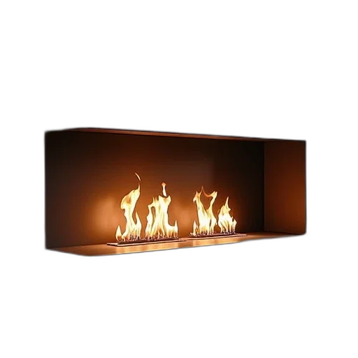 furniture, 3d render, fire, dimline transparent PNG cut-out