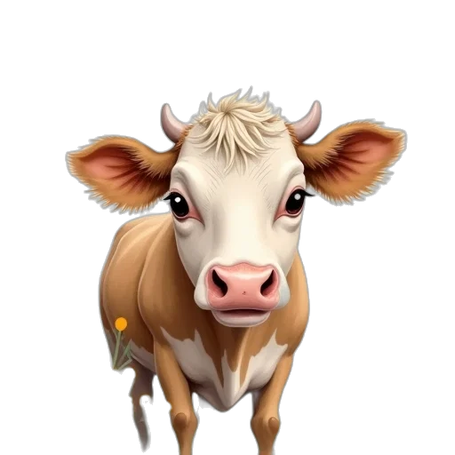 animal, face, photorealistic, concept art, 3d render, pixel art, birthday, card transparent PNG cut-out