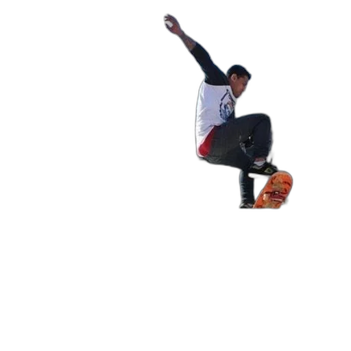 shoes, staff, creature, animal, pixel art, 3d render, fire, skateboarder transparent PNG cut-out