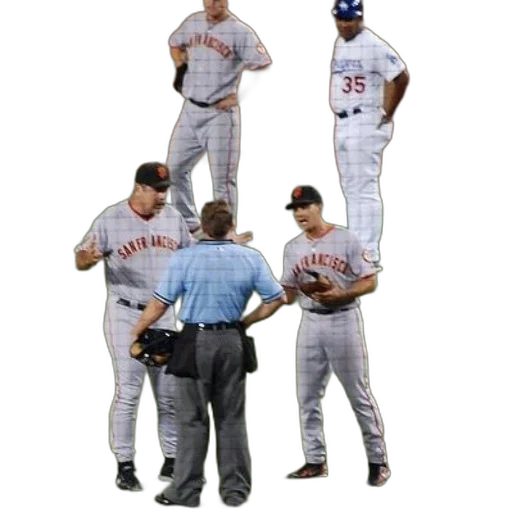 staff, furniture, baseball, player, grey, uniform, word, san transparent PNG cut-out