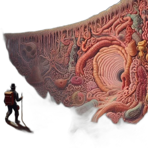 food, creature, animal, concept art, fantasy art, 3d render, outer space, underwater transparent PNG cut-out
