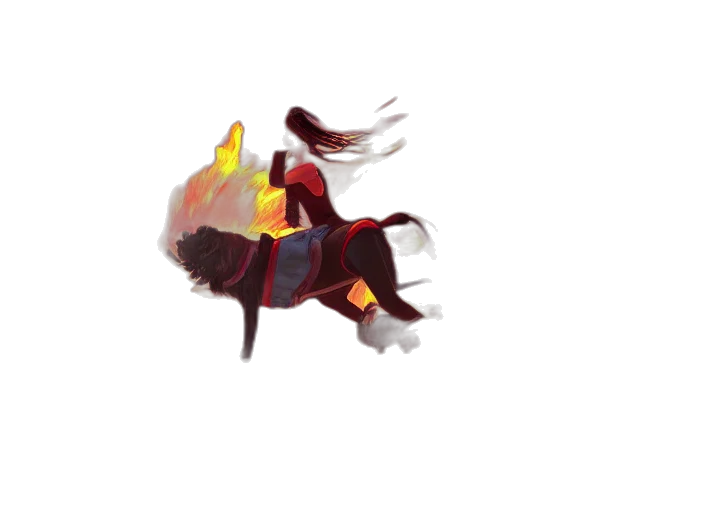 dragon, creature, staff, mask transparent PNG cut-out