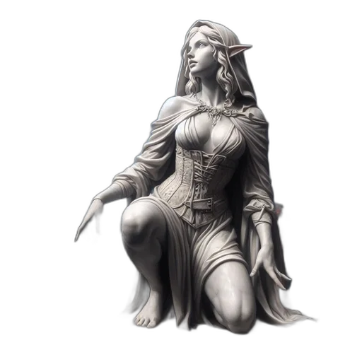jewelry, dress, crown, fantasy art, concept art, 3d render, photorealistic, grand transparent PNG cut-out