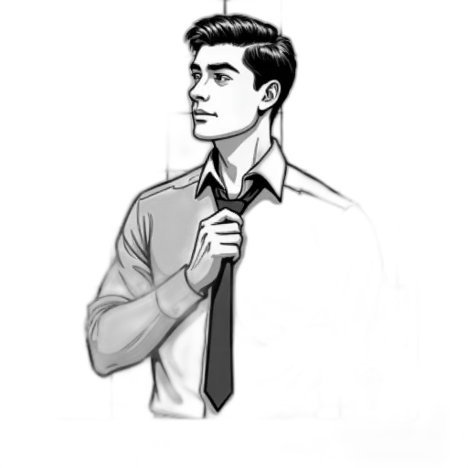 staff, jacket, face, comic book art, cartoon, concept art, photorealistic, fog transparent PNG cut-out