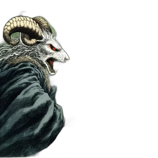 dragon, mask, creature, animal, concept art, fantasy art, watercolor, comic book art transparent PNG cut-out