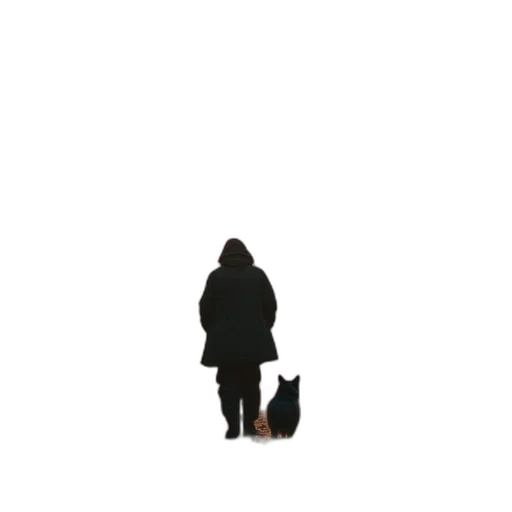 animal, creature, staff, jacket transparent PNG cut-out