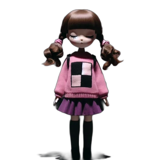 dress, robot, jacket, face, concept art, 3d render, cartoon, pixel art transparent PNG cut-out