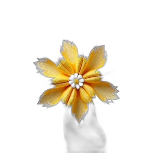 flower, crown, jewelry, staff, 3d render, photorealistic, concept art, fantasy art transparent PNG cut-out