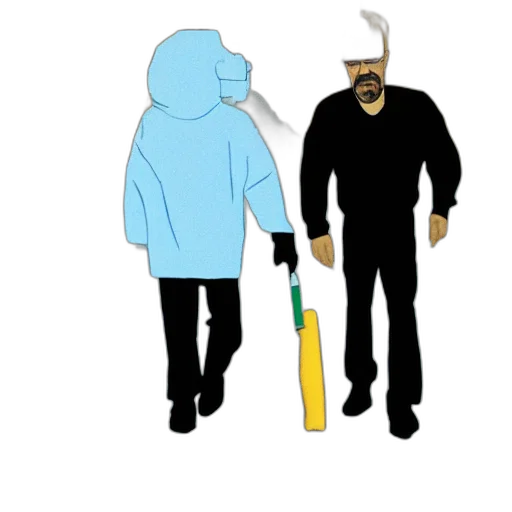 staff, jacket, hat, concept art transparent PNG cut-out