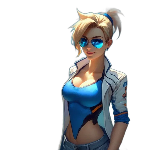 staff, jacket, weapon, face, concept art, fantasy art, pixel art, comic book art transparent PNG cut-out