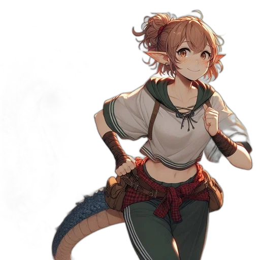 dragon, staff, weapon, creature, concept art, fantasy art, pixel art, anime transparent PNG cut-out