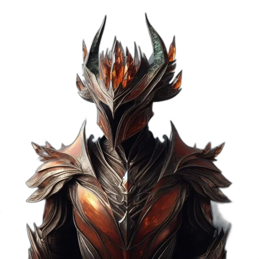 dragon, mask, creature, crown, concept art, fantasy art, pixel art, comic book art transparent PNG cut-out