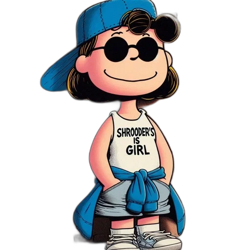 dress, hat, jacket, cartoon, 3d render, vaporwave, concept art, animated transparent PNG cut-out