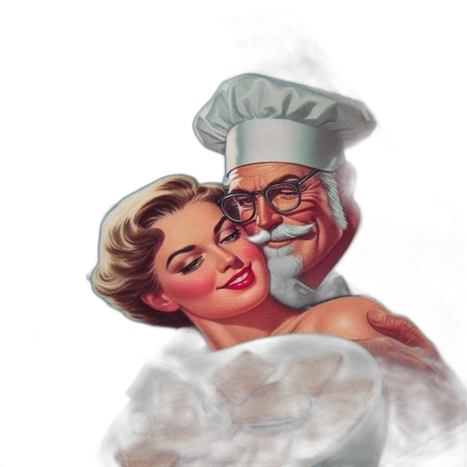 food, face, hat, staff, oil painting, photorealistic, watercolor, concept art transparent PNG cut-out