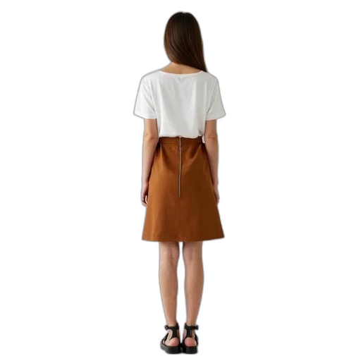 dress, jacket, earth tones, monochrome, dark, person, standing, their transparent PNG cut-out